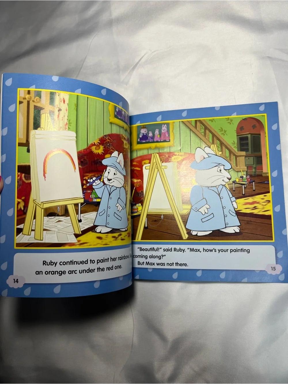 Vintage 2003 Max & Ruby Ruby’s‎ Rainbow Paperback Book Grosset & Dunlap